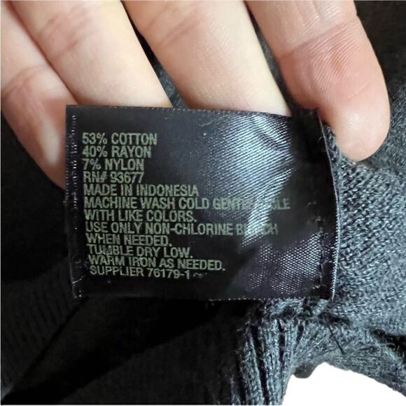 NWT! Worthington grey turtle neck sweater - Picture 13 of 13